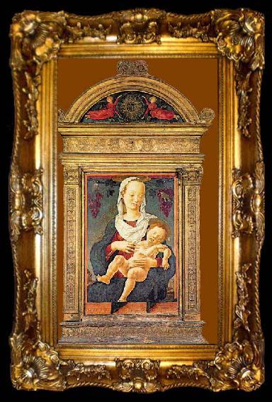 framed  Cosimo Tura The Madonna of the Zodiac, ta009-2